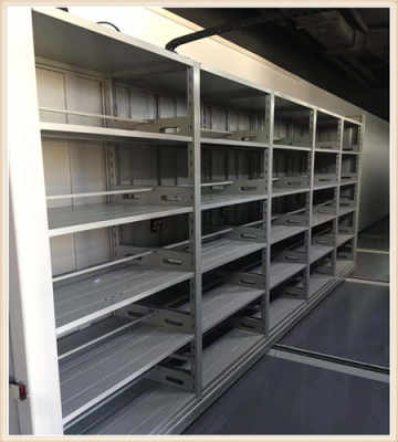 齊河憑證移動密集架服務 檔案管理智能化升級，賦能企業高效運營